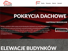 Tablet Screenshot of dachart.com.pl